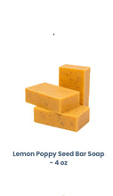 Load image into Gallery viewer, 1- 4 oz organic soap bars
