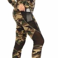 Load image into Gallery viewer, 12- 3PC Green Camo Mesh Leggings Set
