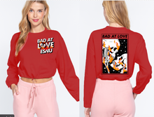 Load image into Gallery viewer, 52-Red Design Long Sleeve French Terry Top
