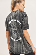 Load image into Gallery viewer, ♥41- T Shirt Grey Tee Bleach Unisex Washed Tee 100% Cotton
