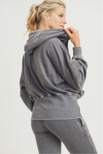 Load image into Gallery viewer, 43-Hug Waist Zip Fleece Sweater
