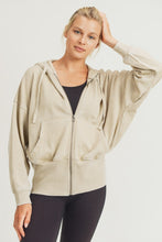 Load image into Gallery viewer, 43-Hug Waist Zip Fleece Sweater
