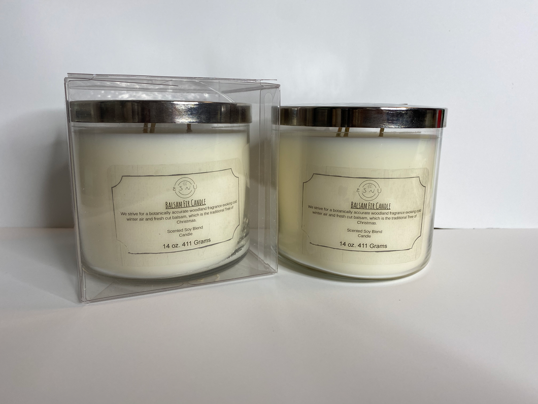 3- 3-Wick Soy Scented Candles (Highly Fragrant)